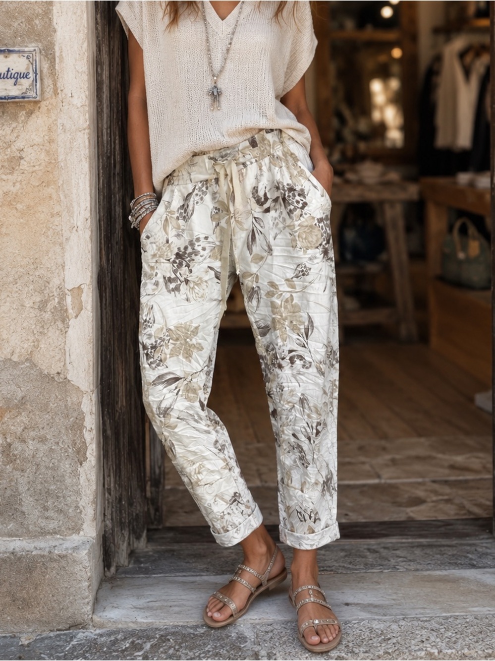 K20. From Italy 🇮🇹 Floral Magic Pants